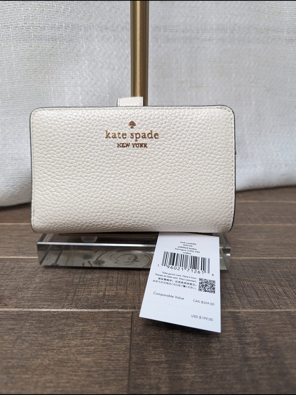 NWT- kate spade Medium Bi-fold Wallet - Picture 2 of 9